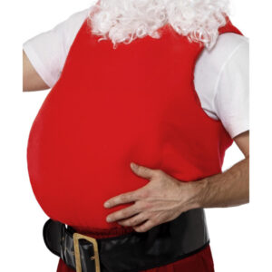Santa Belly Stuffer, Red