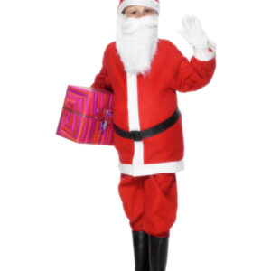 Santa Boy Costume, Red