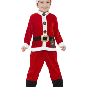 Santa Toddler Costume, Red & White