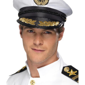 Captain Cap, White