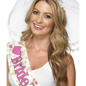 Hen Night Veil, White