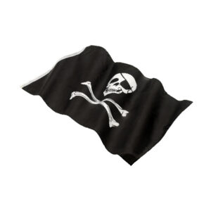 Pirate Flag, approx 152x91cm / 60x36in, Black