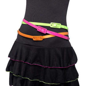 Neon Belts, Neon Multi-Coloured