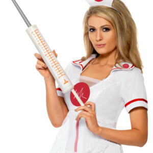 Jumbo Syringe, White