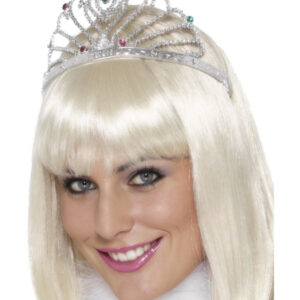 Fan Design Tiara, Silver