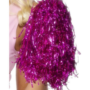 Pom Poms Metallic, Pink