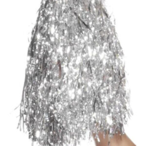 Pom Poms Metallic, Silver