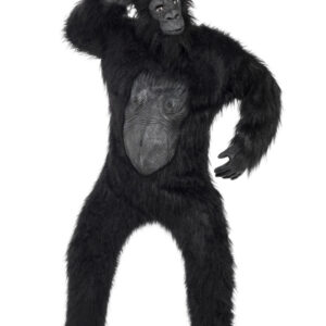 Deluxe Gorilla Costume, Black