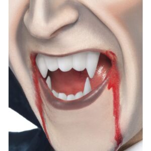Smiffys Make-Up FX, Fangs & Blood, Red