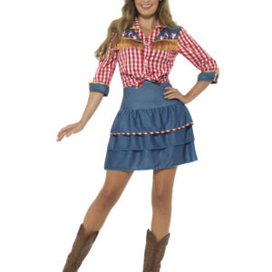 Rodeo Doll Costume, Blue