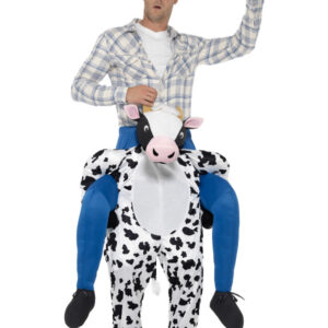 Piggyback Cow Costume, Black