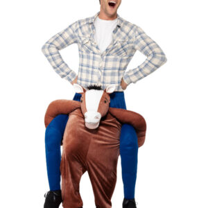 Piggyback Horse Costume, Brown
