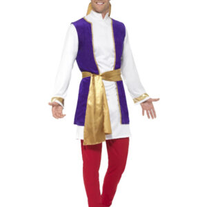 Arabian Prince Costume, Multi-Coloured