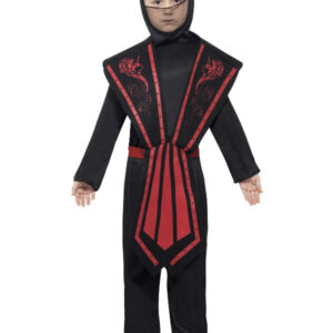 Ninja Costume, Child, Black