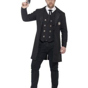 Curves Sheriff Costume, Black