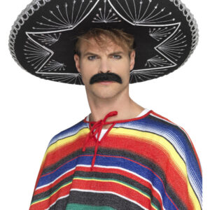 Deluxe Authentic Sombrero, Black