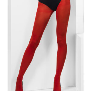 Opaque Tights, Red