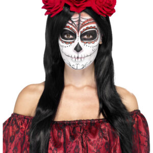 Day of the Dead Headband, Red
