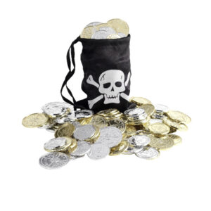 Pirate Coin Bag, Black