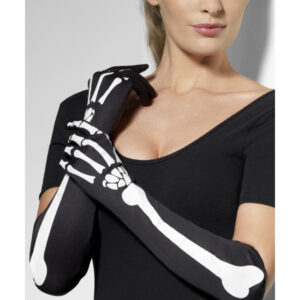 Skeleton Gloves, Black
