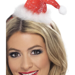 Mini Santa Hat, Red