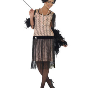 20s Coco Flapper Costume, Pink