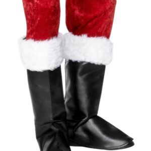 Santa Boot Covers, Black