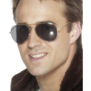 Aviator Specs, Gold