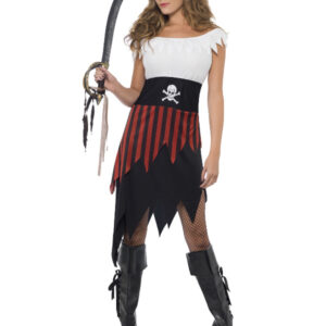 Pirate Wench Costume, Black
