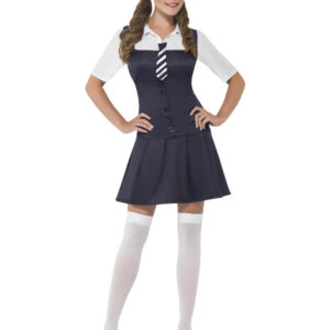 School Girl Costume, Black