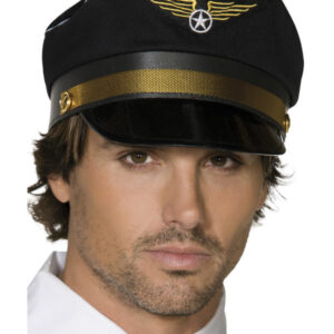 Pilots Cap, Black