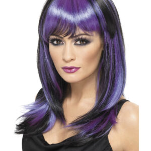 Glamour Witch Wig, Black