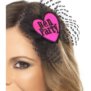 Hen Party Hair Bow, Pink