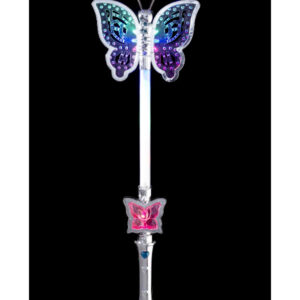 Butterfly Wand, Silver