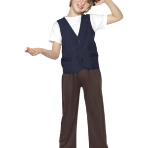 Victorian Poor Peasant Boy Kit, Brown