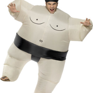 Sumo Wrestler Costume, White