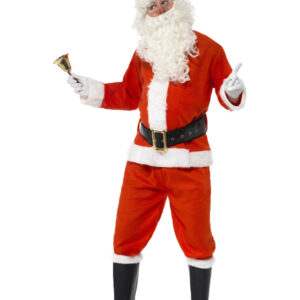 Deluxe Santa Costume, Red