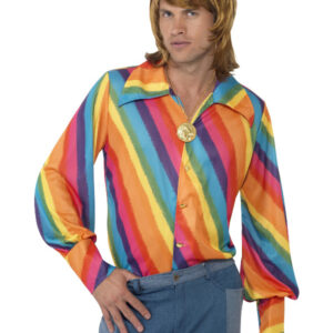 70s Colour Shirt, Rainbow
