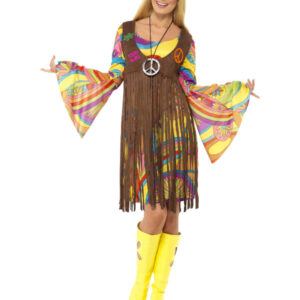 60s Groovy Lady, Brown
