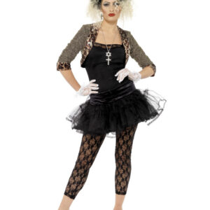 80s Wild Child Costume, Black