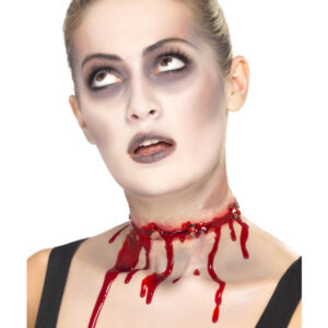 Smiffys Make-Up FX, Barbed Wire Split Scar, Red