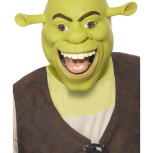 Shrek Latex Mask, Green