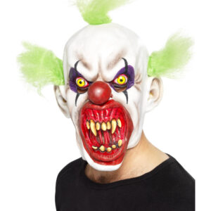 Sinister Clown Mask, White