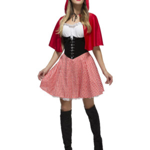Fever Red Riding Hood Costume, Red