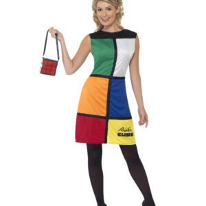 Rubik's Cube Costume, Multi-Coloured