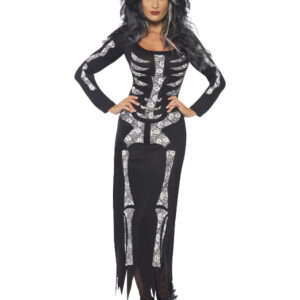 Skeleton Costume, Black