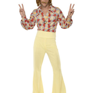 60s Groovy Guy Costume, Patterned