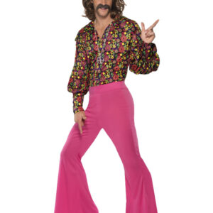 60s CND Slack Suit Costume, Pink