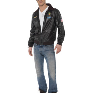 Top Gun Bomber Jacket, Brown