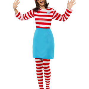 Where's Wally? Wenda Costume, Red & White